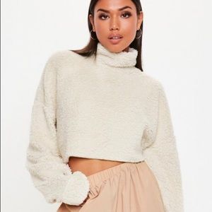Missguided teddy turtleneck